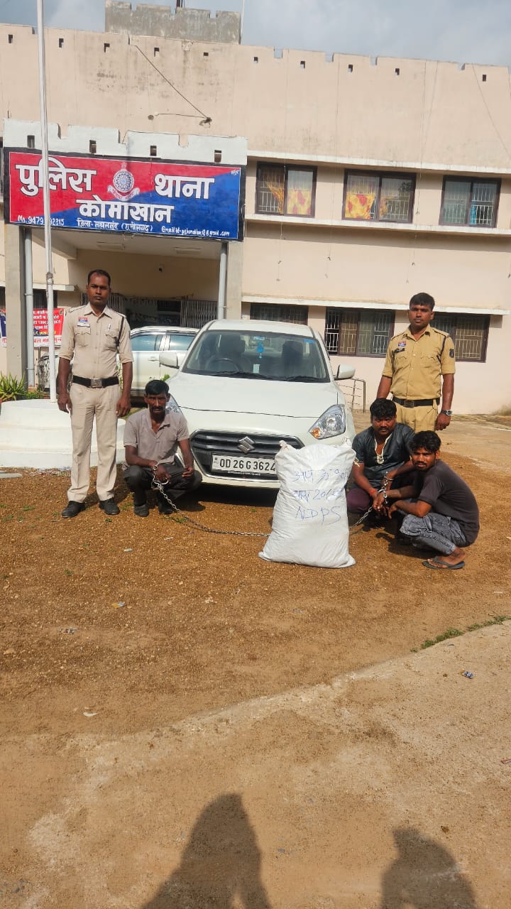 एंटी नारकोटिक्स टास्क फोर्स की अवैध मादक पदार्थ गांजा पर कार्यवाही,गांजा की खरीदी करने वाले  आरोपी गिरफ्तार