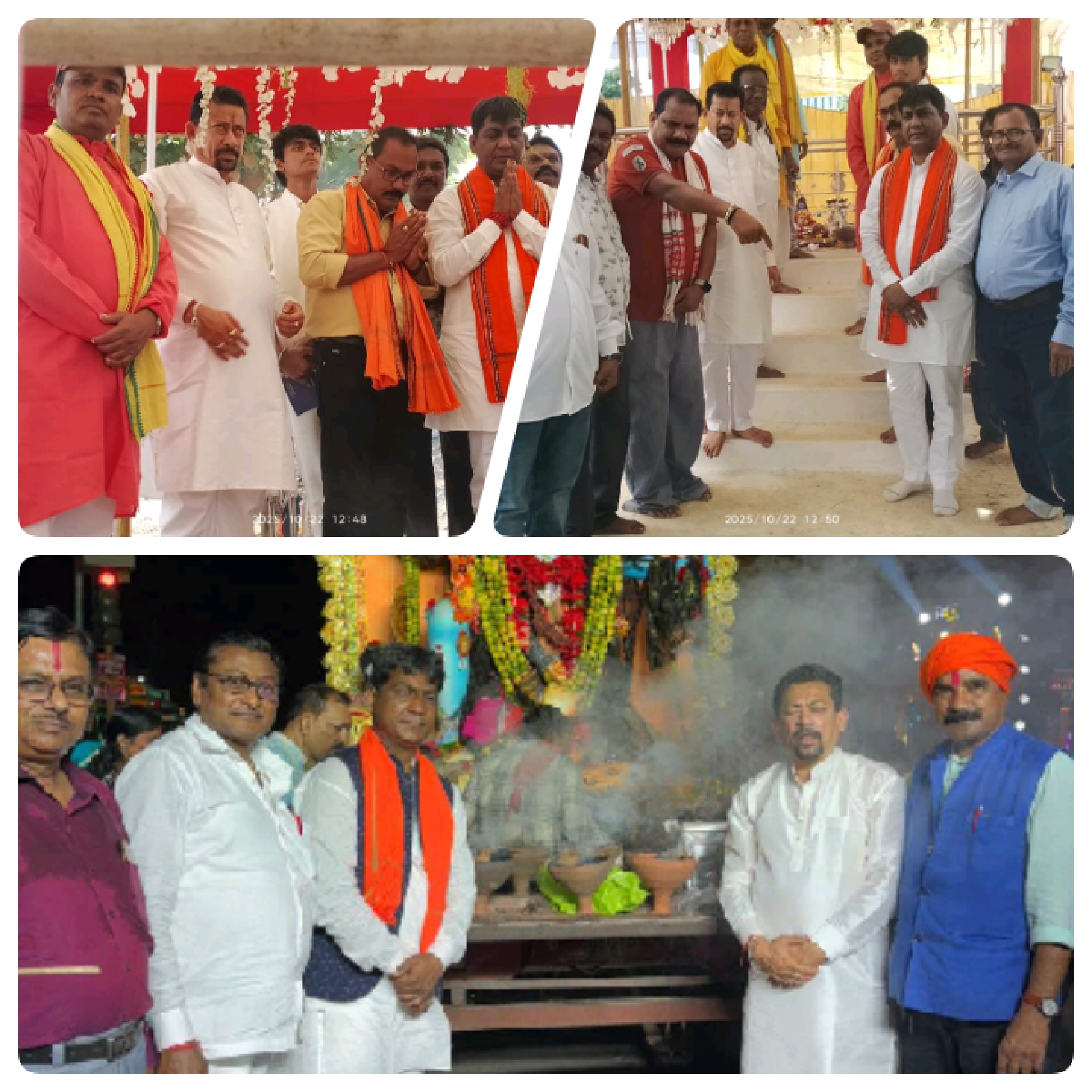 महाकाली विसर्जन की भव्य शोभा यात्रा मे विधायक योगेश्वर राजू सिन्हा व नपा उपाध्यक्ष देवीचंद राठी सहित भाजपा नेता हुए थे शामिल,मॉं काली के दिव्य शक्ति से क्षेत्र व छ.ग. प्रदेश के उत्तरोत्तर प्रगति समृध्दी की कामना विधायक ने की