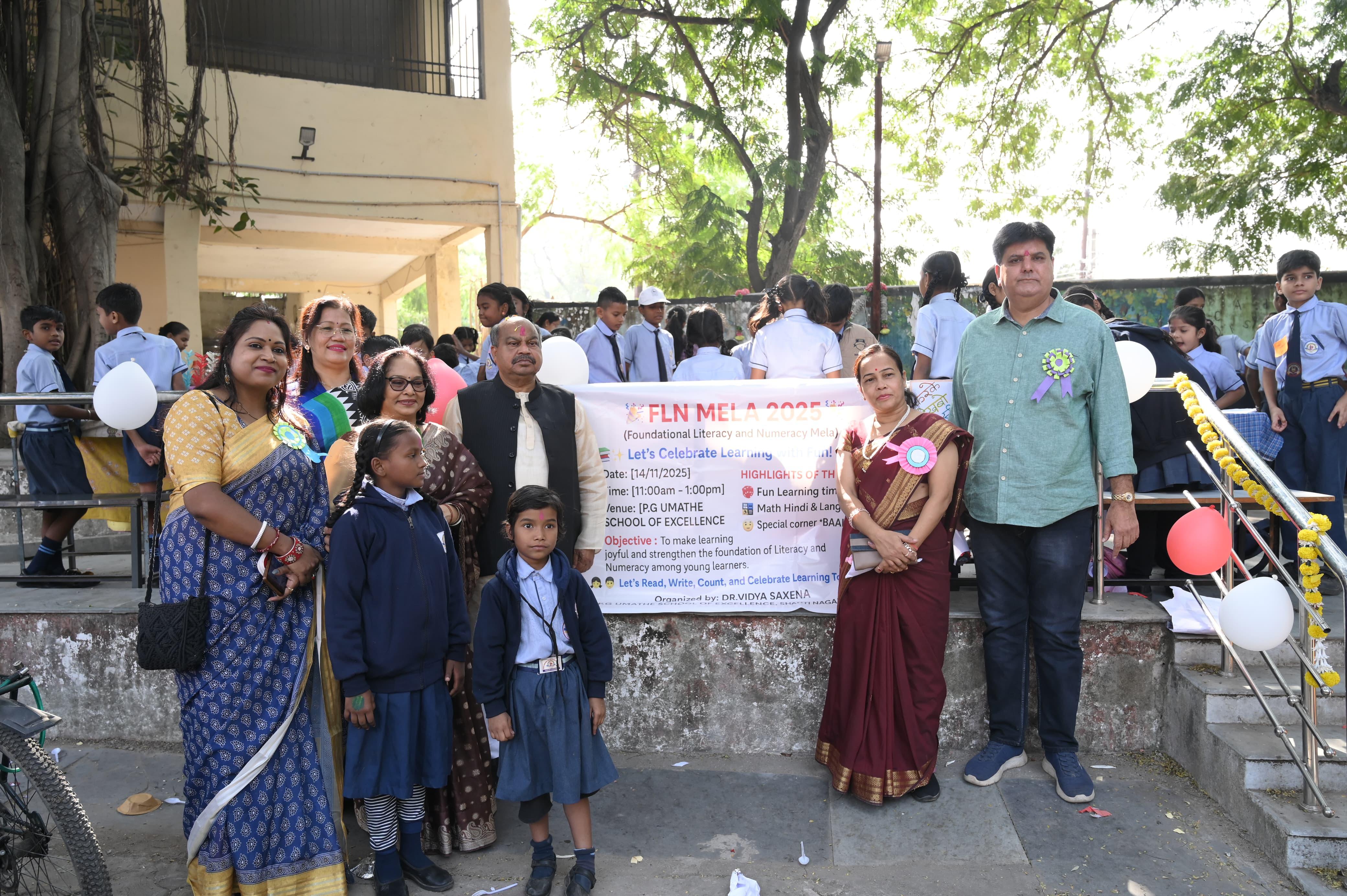 बाल दिवस पर PG उमाठे स्कूल में उत्साह का सैलाब — विधायक पुरंदर मिश्रा ने बच्चों में भरा आत्मविश्वास व प्रेरणा”